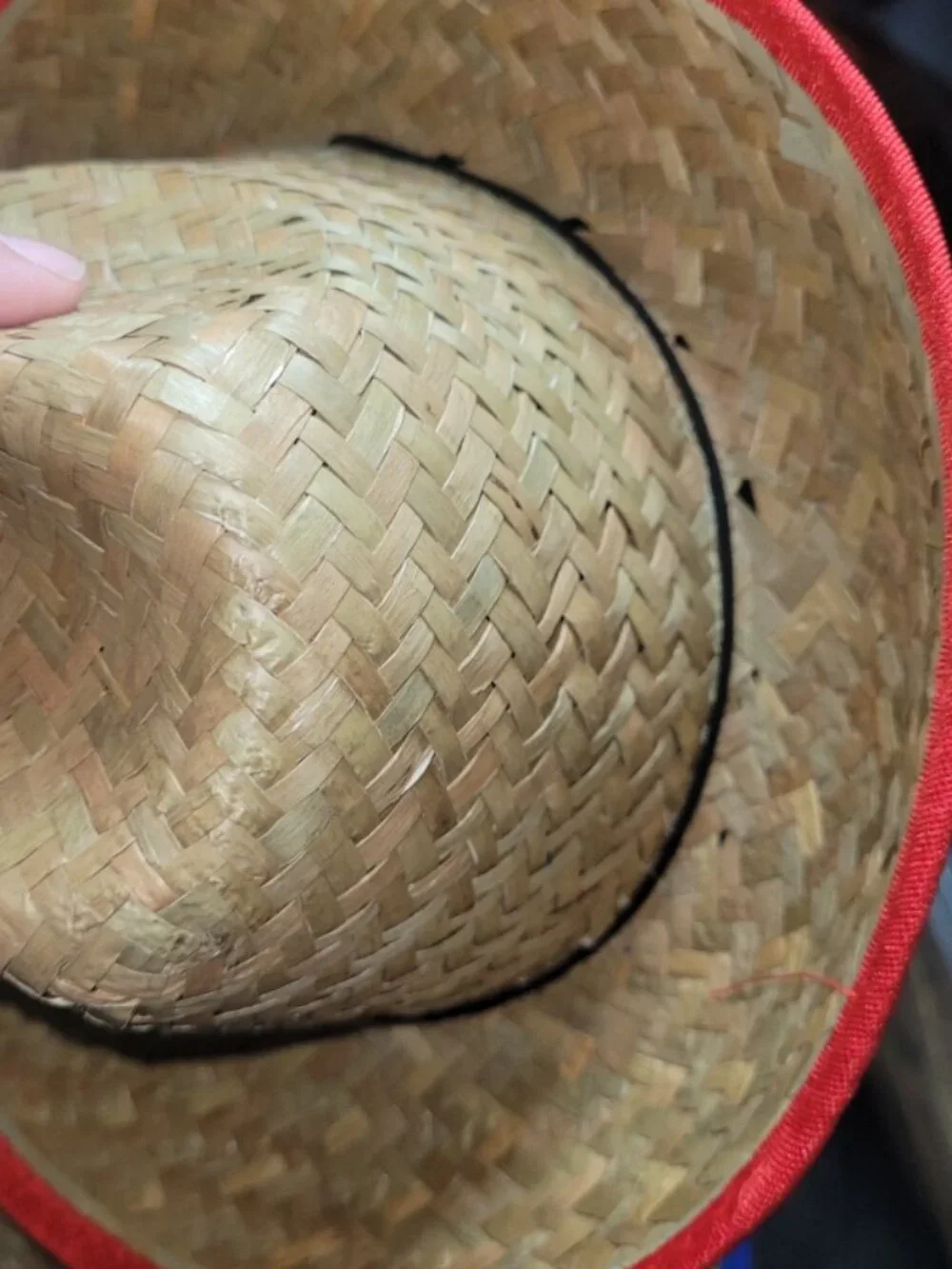5 Sherrif Cowboy Hats Red and Blue